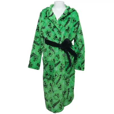 Badrock (Grön, Svart) från Minecraft Polyester