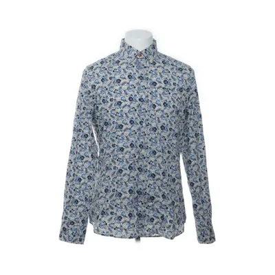 Buttondown-skjorta (Blå, Flerfärgad) från New Zealand Auckland Bomull, Elastan, Polyuretan