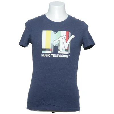 T-shirt (Blå, Flerfärgad) från MTV Bomull, Polyester