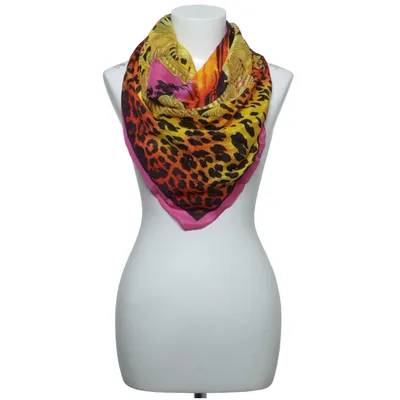 Scarf (Rosa, Gul, Orange) från Versace for H&M Silke