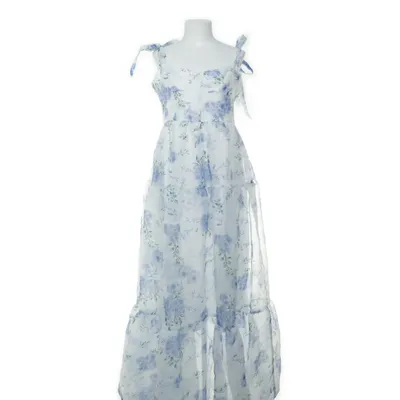 Maxi dress (White, Blue, Multicolored) from Cider