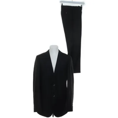 Suit (Black, Red) from Soho Polyester, Wool