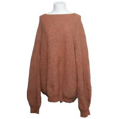 Sweater (Brun) fra Lindex Akryl, Alpacauld, Elastan, Polyamid