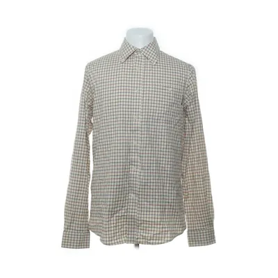 Buttondown-skjorta (Vit, Flerfärgad) från Brokared Bomull, Elastan