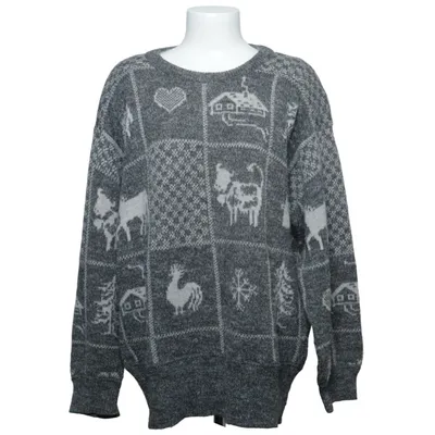 Neulepaita (Oversize Vintage, Grandpa) kohteesta Bogner Akryyli, Alpakan villa, Viskoosi