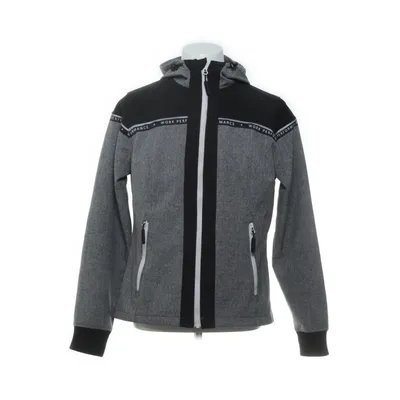 Softshelljacka (Grå, Svart) från Bluewear Polyester