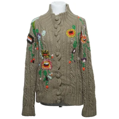 Cardigan (Beige, Meerkleurig) van 10 Feet Acryl, Wol