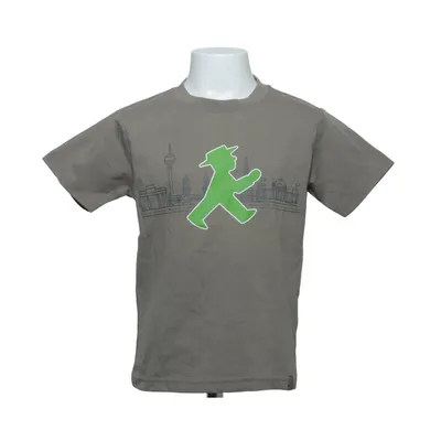 T-shirt (Beige, Groen) van Ampelmann Organisch katoen