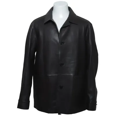 Läderjacka (Brun) från Massimo Dutti Studio Skinn