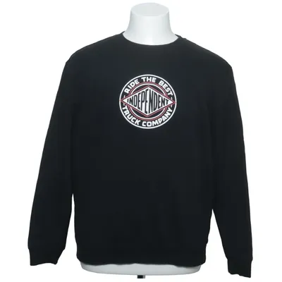 Sweatshirt (Noir) de Independent Coton, Polyester
