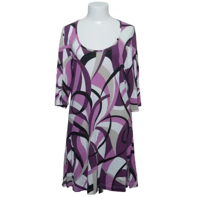 Dress (Purple, White, Black) from Signature Experience Elastane, Viscose