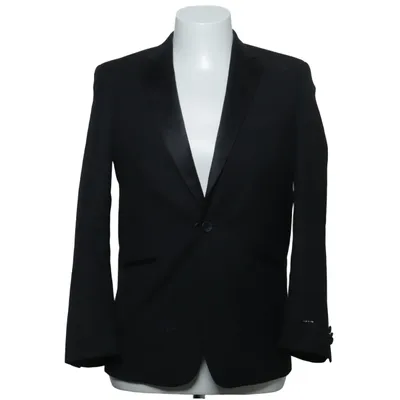 Tuxedo jacket (Black) from Alexander Dobell Polyester, Viscose