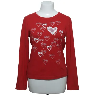 T-shirt à manches longues (Rouge) de Flash Basic Coton