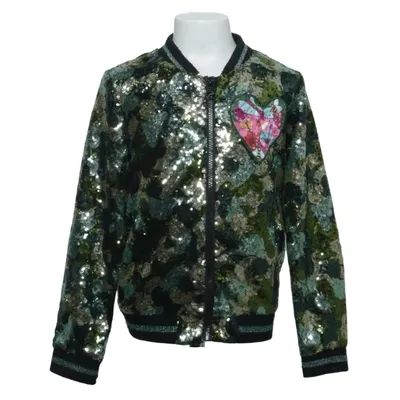 Bomberjacke (Grün, Mehrfarbig) von Desigual Metallfaser, Polyester