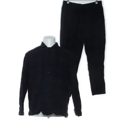 Pyjama (Blauw, Lila) van Uniqlo Katoen