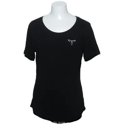 T-shirt (Schwarz) von Engineered Life Bambus, Baumwolle, Elasthan