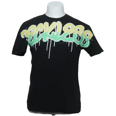 T-shirt (Schwarz, Grün, Gelb) von FSBN Baumwolle