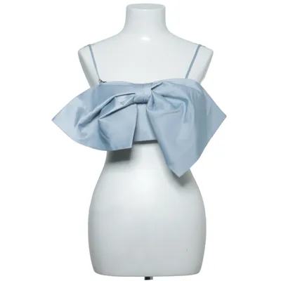 Crop top (Blue) from Zara Polyester