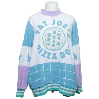Collegetröja (Vit, Blå, Flerfärgad) från Lazy Oaf