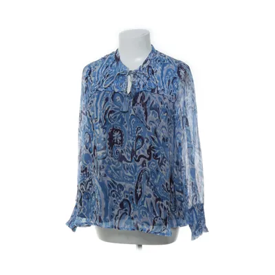 Bluse (Blå, Flerfarvet) fra MOLIIN Polyester, Viscose