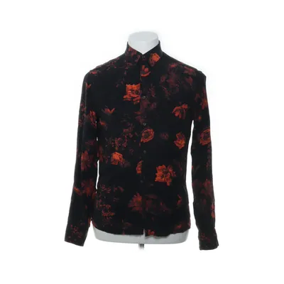 Skjorta (Svart, Röd) från H&M Man Viskos