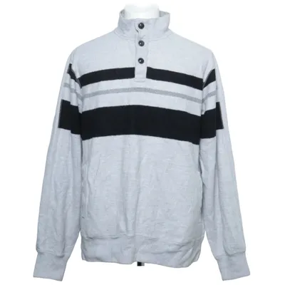 Sweatshirt (Gris, Noir) de Chaps Coton, Polyester