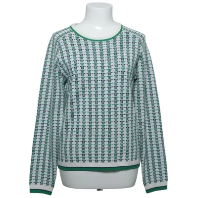 Trui (Wit, Groen, Blauw) van Tory Burch Merinowol, Polyester