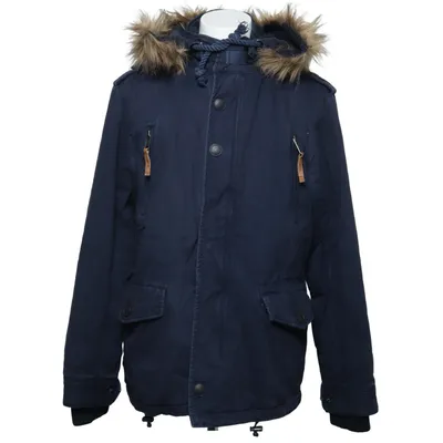 Parka (Blauw) van Brandit Acryl, Katoen, Elastaan, Polyester
