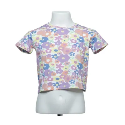 T-shirt (Blanc, Multicolore) de MIX Coton, Élasthane