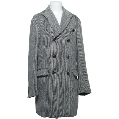 Manteau (Gris) de Harry Brown Acrylique, Polyamide, Polyester, Viscose, Laine
