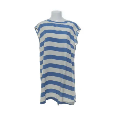 Jurk (Blauw, Wit) van Stenströms Zijde