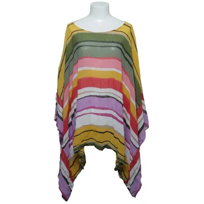 Blouse (Geel, Meerkleurig, Groen, Rood, Roze, Lila, Wit) van Selection by Ulla Popken