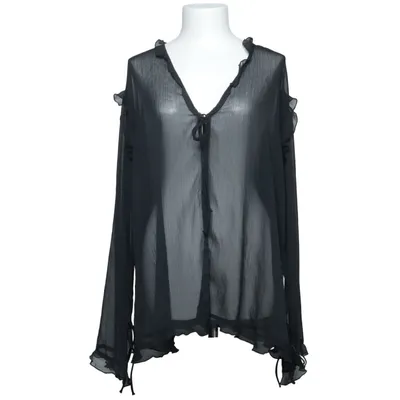 Blouse (Noir) de H&M Polyester