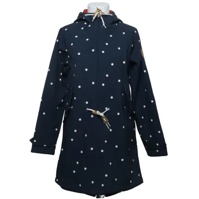 Manteau imperméable (Bleu, Blanc) de Derbe Polyester, Polyuréthane
