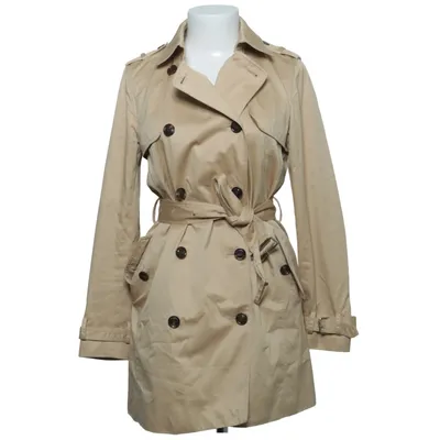 Trenchcoat (Beige) van Massimo Dutti Katoen