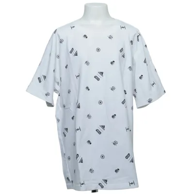 T-shirt (White, Black) from Adidas Star Wars Cotton, Elastane