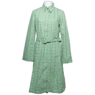 Shirt dress (Green, White) from Paola! Cotton, Viscose