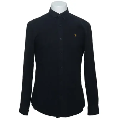 Businesshemd (Grau) von Farah Vintage Baumwolle