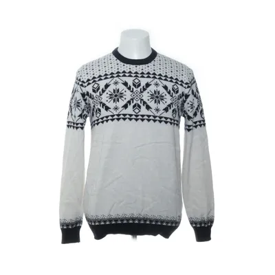 Tröja (Vit, Svart) från Dobber Bomull, Ull