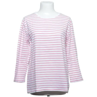 T-shirt à manches longues (Blanc, Rose) de Dunnes Stores Coton, Élasthane