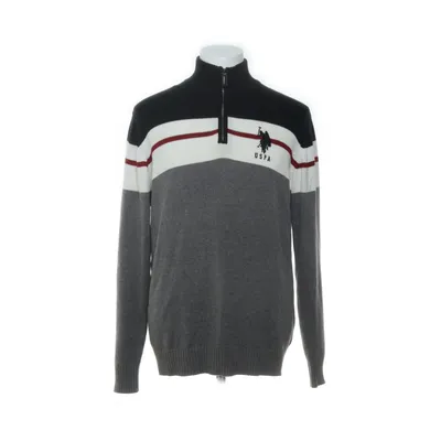 Tröja (Grå, Svart, Vit, Röd) från U.S. Polo Assn. Akryl, Bomull