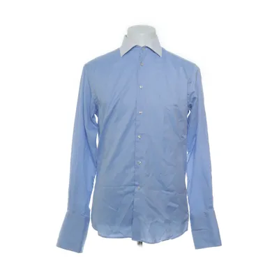 Shirt (Blauw) van John Henric Katoen