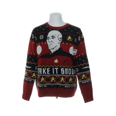 Julesweater (Rød, Flerfarvet) fra Star Trek Akryl