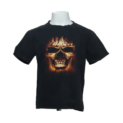 T-shirt (Zwart) van Akama T-shirt Katoen