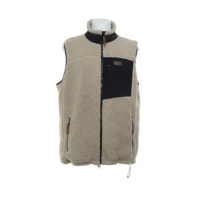 Outer vest (Beige, Black) from Kayoba Polyester