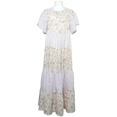Maxi dress (Pink, Green, Multicolored) from River Island Polyester