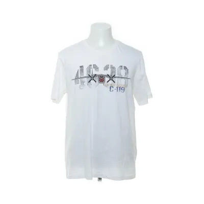 T-shirt (Vit, Flerfärgad) från Aeronautica Militare Bomull