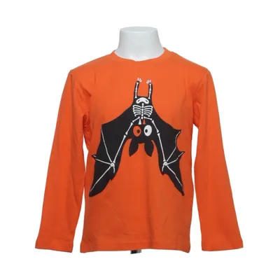 Long sleeve T-shirt (Orange, Black) from Cool Club by SMYK Cotton, Elastane