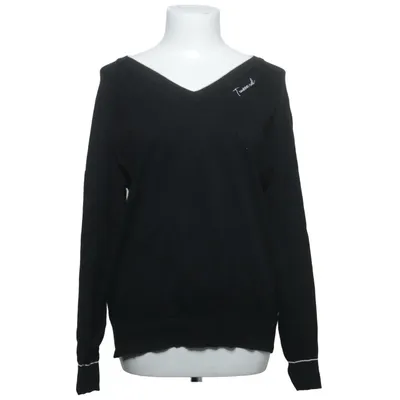 Trui (Zwart) van Trussardi Jeans Katoen, Polyamide, Zijde