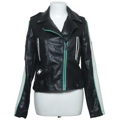 Biker jacket (VMINA SHORT FAUX LEATHER JACKET) from Vero Moda Polyester, Viscose